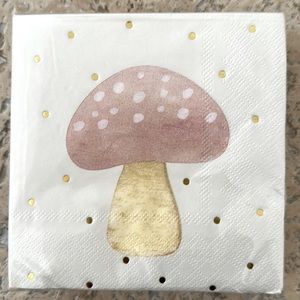 Mushrooms napkins